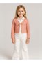 Girl's Seasonal Knitted Tie-Up Cardigan