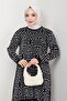 Women's Casual Model Geometric Patterned Hijab Knitwear Tunic - 4
