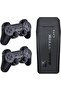 Classic M8 Game Stick 4K Game Console with Two 2.4G Wireless Gamepads Dual Players HDMI Output Built - 2