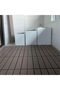 FFD 9 Pieces Decking Tiles 30x30cm – Interlocking Outdoor Floor Tiles for Patio, Garden, Balcony - 4