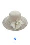 Wide Brim Mercerized Beach Hat for Women - 2
