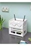 Multi Functional Router Storage Box White 24x18x19cm - 3