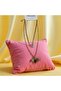 2-Piece Pearl and Bear Detail Design Necklace - 2