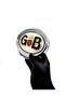 Embossed g B Letter with Oval Frame Special for Label Makers Gold and Silver Design England Flag Gb Letter - 3