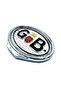 Embossed g B Letter with Oval Frame Special for Label Makers Gold and Silver Design England Flag Gb Letter - 4