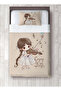 Princess Patterned Baby Kids Single Pique and Pillowcase Bedspread Set - 2