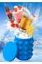 Silicone Ice Cube Maker Genie – Compact Ice Cube Tray with Lid & Storage Bucket | Easy Release - 4