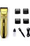 Professional Rechargeable Electric Hair Clipper, Golden, by On Brand - 4