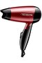 Sun Home Mini Foldable Travel Hair Dryer 1200W, Red/Black