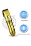 Professional Rechargeable Electric Hair Clipper, Golden, by On Brand - 7