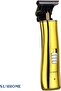 Sun Home Professional Hair Trimming Machine, Gold Color, Electric Razor with 3 Guide Combs, USB Char - 2