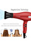 5-Piece Professional Hair Dryer,1800W Negative Ionic Fast Dry Low Noise Blow Dryer - 3
