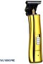 Sun Home Professional Hair Trimming Machine, Gold Color, Electric Razor with 3 Guide Combs, USB Char - 3