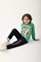 Pine Green Boy's Tracksuit Set - 3