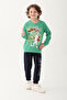Pine Green Boy's Tracksuit Set - 2