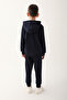 Boy's Navy Blue Tracksuit Set - 5