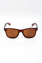 Unisex Brown Classic Vintage Sunglasses - 6
