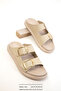 Beige Women's Slippers 20636 - 2