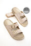 Gold Women's Slippers 20494