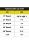 Titanium 1000 Tennis Racquet | Lightweight | Durable Frame | Tennis Gear | Professional - 5