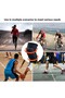 Black Knee Pad Shock Absorbing Sponge Volleyball Knee Pad Tennis Cycling Knee Pad - 4