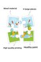 Wooden 4 Piece Puzzle My Baby's First Pazlı (Duck's Family) - 2
