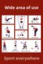 5+15+25+35+45 kg Set of 5 Barfiks Rubber Gym Resistance Band Training Muscle Building Band 5 Sizes - 6