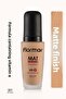 Matte Finish Foundation (Cold Bottom Tone) - Matte Touch Foundation - M301 Soft Beige -8690604098255