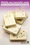 Set of 2 - Lavender Oil, Lavender Scented, Lavender Pieces, Mediterranean Lavender Soap - 80 Grams x 2