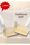 Pumpkin Fiber Bath Soap 120 Gr, 2 Pieces, Handmade Natural Soap - 2
