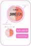 Shine & Fun Face Duo Powder Blush and Illuminator Palette - 120 Dream Team - 2