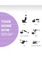 65cm Pilates Ball with Inflator Pump Plates Balance Yoga Fitness Exercise Ball Gymnastics Ball - 4