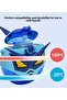 Cocosmile 630ml - Children's Water Bottle with Silicone Robot Theme Cover and Straw - 4