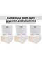 Glow Pure Glycerin Baby Soap with Vitamin E, Moisturizing and Cleansing, 100% Natural Herbal Transparent - 3