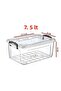 7.5 Liter Rectangular Storage Box with Lid – Kitchen and Home Organization