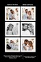 6 قطع إطارات مقاس 10x10 - إطار أبيض - إطار مربع