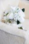 Bridal Bouquet White Angel's Touch Set of 2 - 2