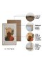 Natural Wooden Framed 3-Piece Painting Set Hpn070 - 3