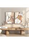 Metal Framed Real Glass Table Monitorica Set of 2