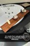 Wooden Bathtub Table, Jacuzzi and Bathtub Top Bathroom Table, Walnut Color Bathroom Enjoyment Tray - 2