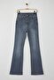 Mavi*001 Süper Yüksek Bel Comfort/Esnek Flare Jeans TWOSS23JE00064 - 5