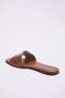 Caramel Metal Decorated Women's Stylish Slippers Takss25Te00041 - 4
