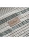 Hivda Double Bedspread 100% Organic Cotton Muslin Filled Green 240X260 cm - 8