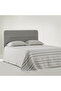 Hivda Double Bedspread 100% Organic Cotton Muslin Filled Gray 240X260 cm