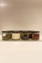 Home 12Pcs 300 ml Matte Black Shrink Spice Jar with Lid - 3