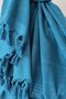 Towel Peshtemal 90X170Cm - Soft and Highly Water Absorbent - 100% Cotton-Cobalt - 2