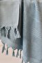 100% Cotton Towel Peshtemal 90X170Cm - Soft and Highly Water Absorbent - Indigo - 2