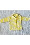 Yellow Cloudy Baby Girl and Boy Set with Snap Fasteners - 2