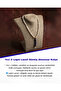 Certified Natural Pearl & Lapis Lazuli Silver Accessory Necklace