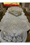 Luxury Runner Living Room Coffee Table Tablecloth French Laced Dowry (WHITE)1pc New Runner (133X45CM) - 6